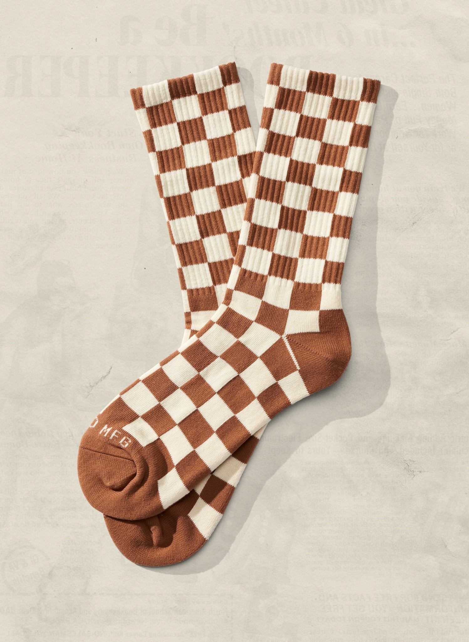 Kids Checkerboard Crew Socks