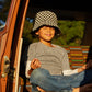Kids Checkerboard Bucket Hat for School Aged Children, Groms, Kids Beach Hat