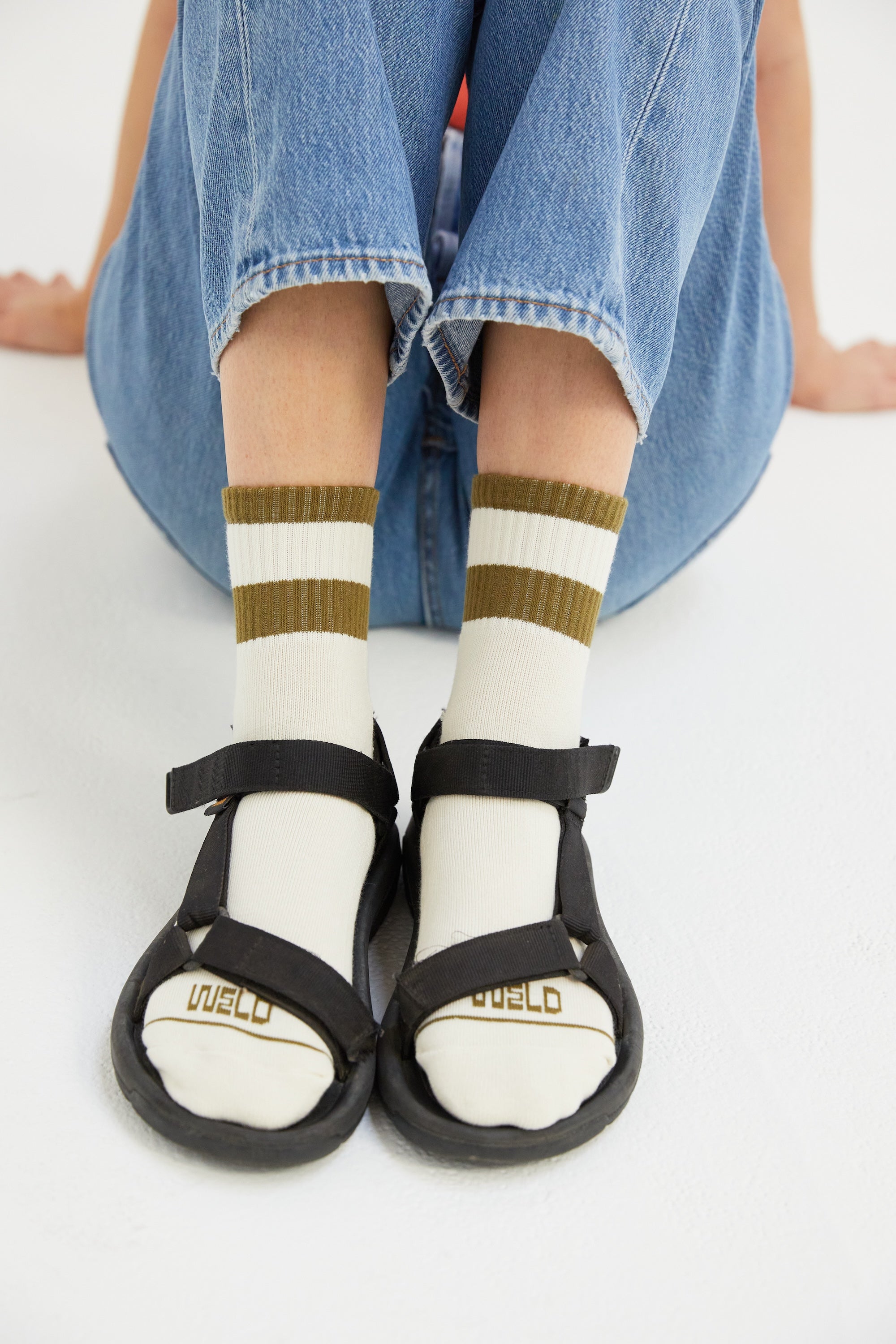 Striped Quarter Socks