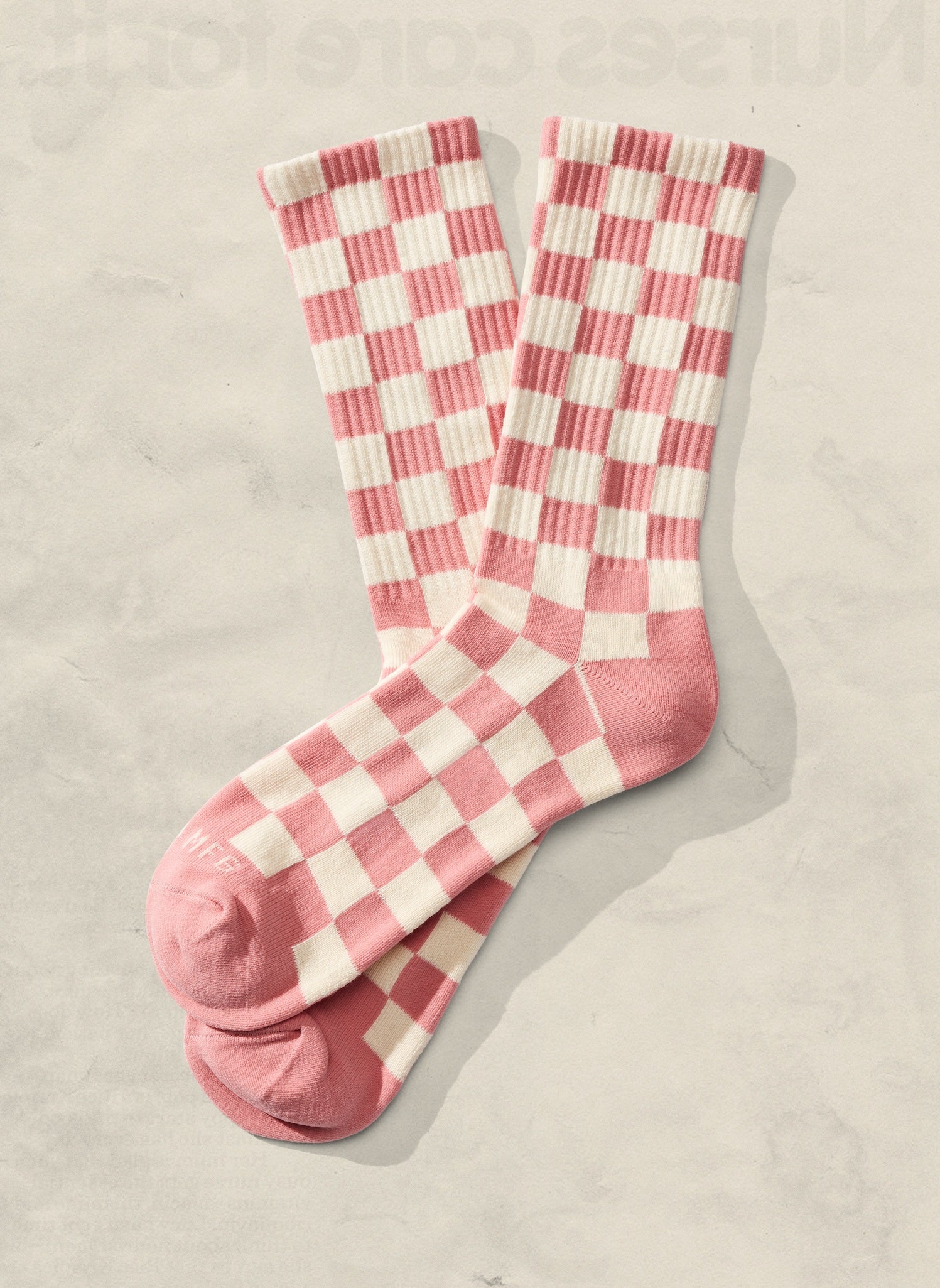 Kids Checkerboard Crew Socks