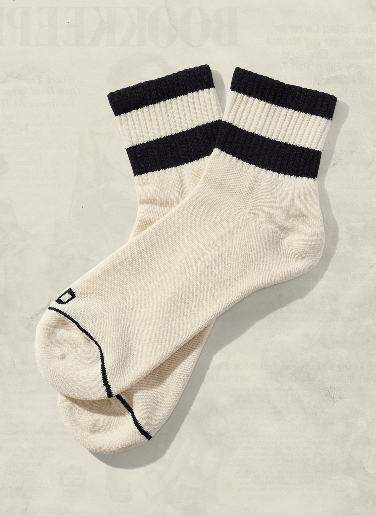 Striped Quarter Socks