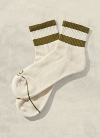 Striped Quarter Socks