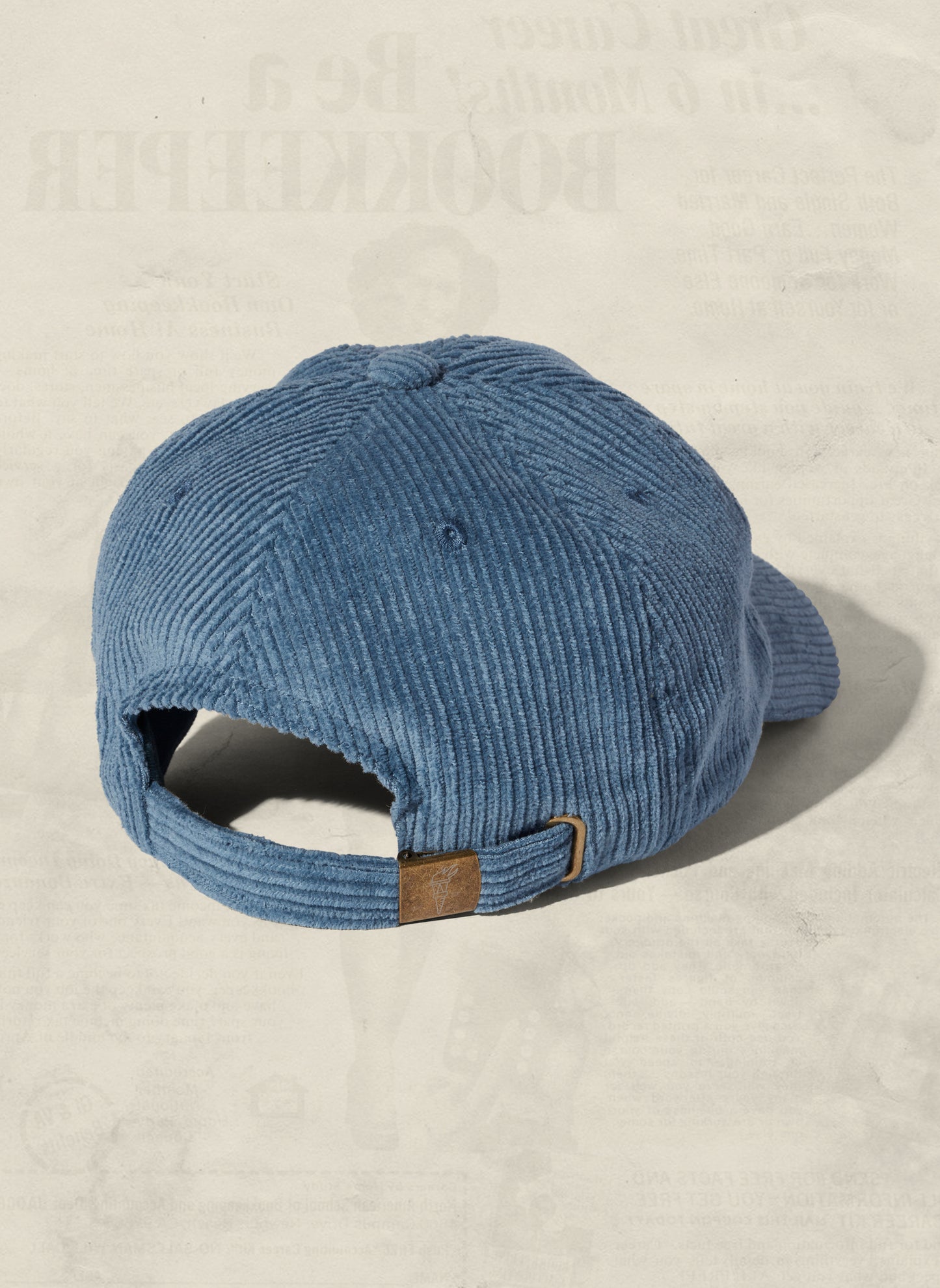 Soft Unstructured Corduroy Dad Hat in Vintage Unique Earthy Colors by Weld Mfg
