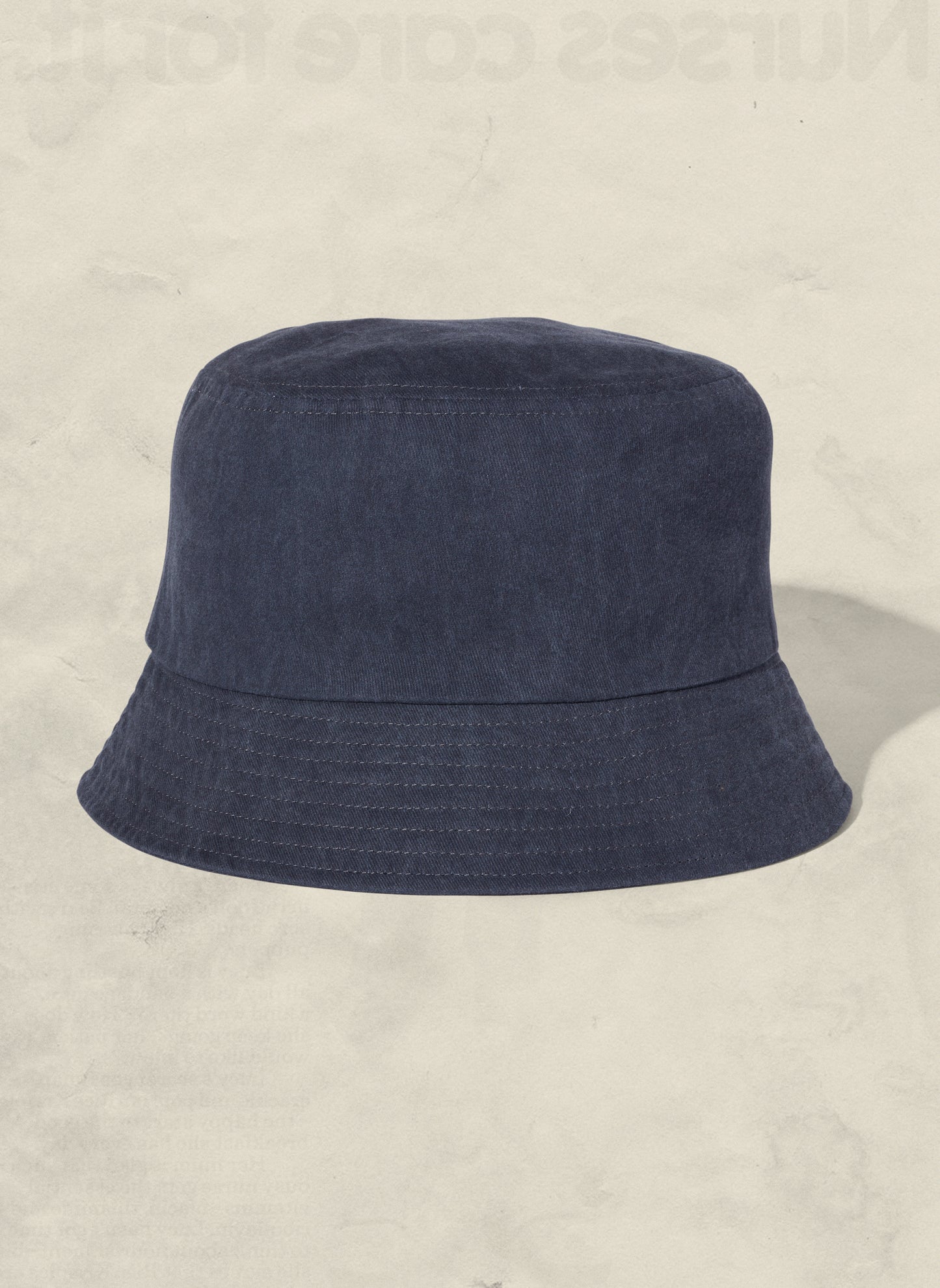 Vintage Washed Brushed Cotton Twill Bucket Hat by Weld Mfg. Earthy Color Wholesale Blank Hats for Creative Brands and Companies.
