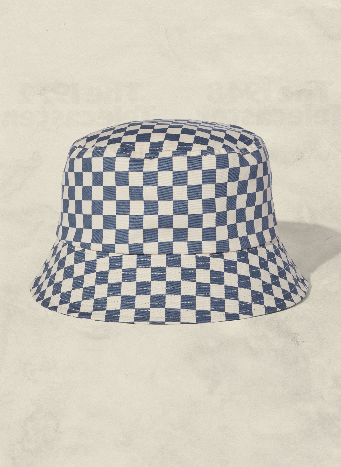 Vintage Style Checkerboard Bucket Hat - High Quality Wholesale Blank Hats for Creative Brands and Companies