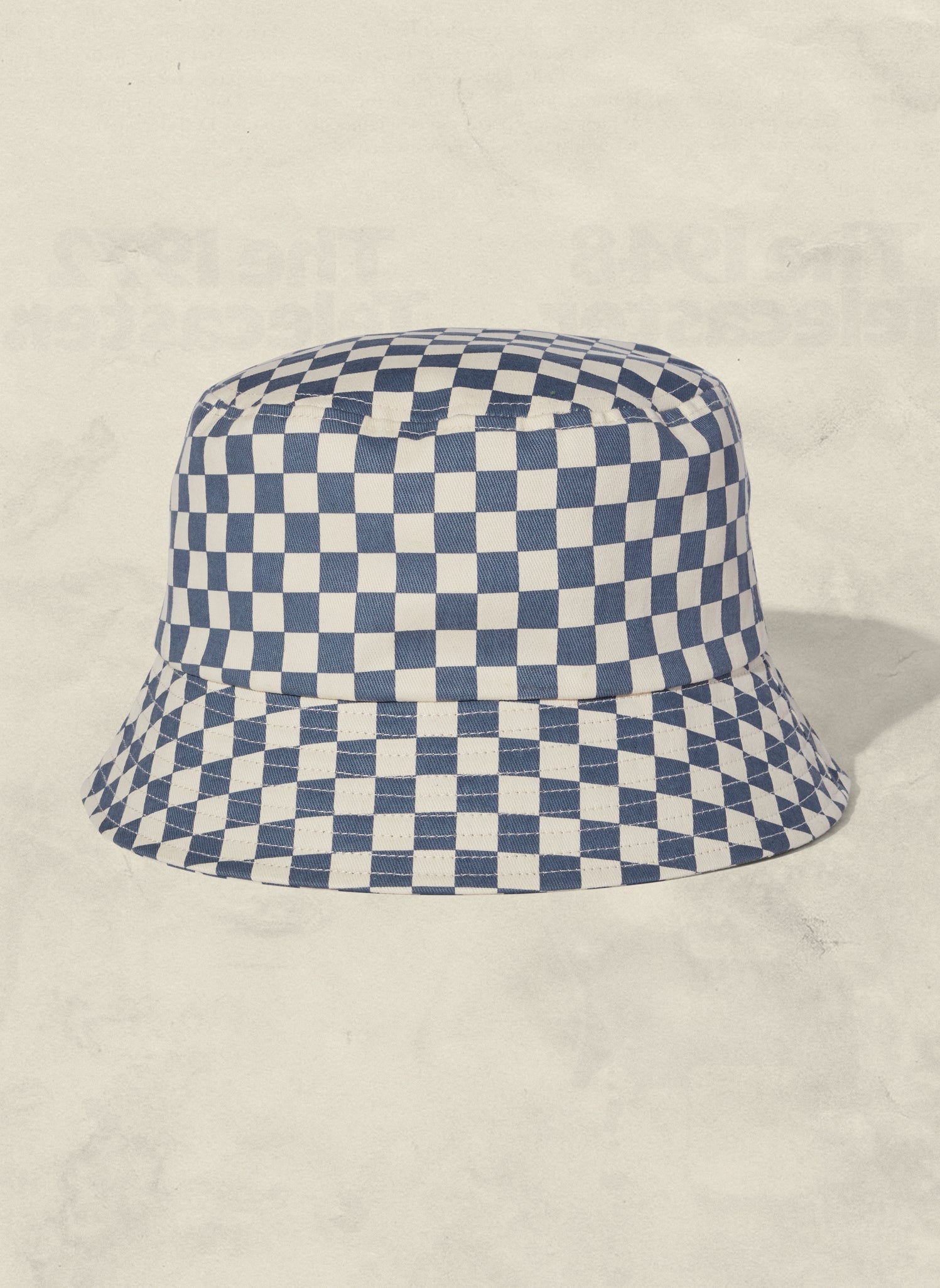 Vintage Style Checkerboard Bucket Hat - High Quality Wholesale Blank Hats for Creative Brands and Companies