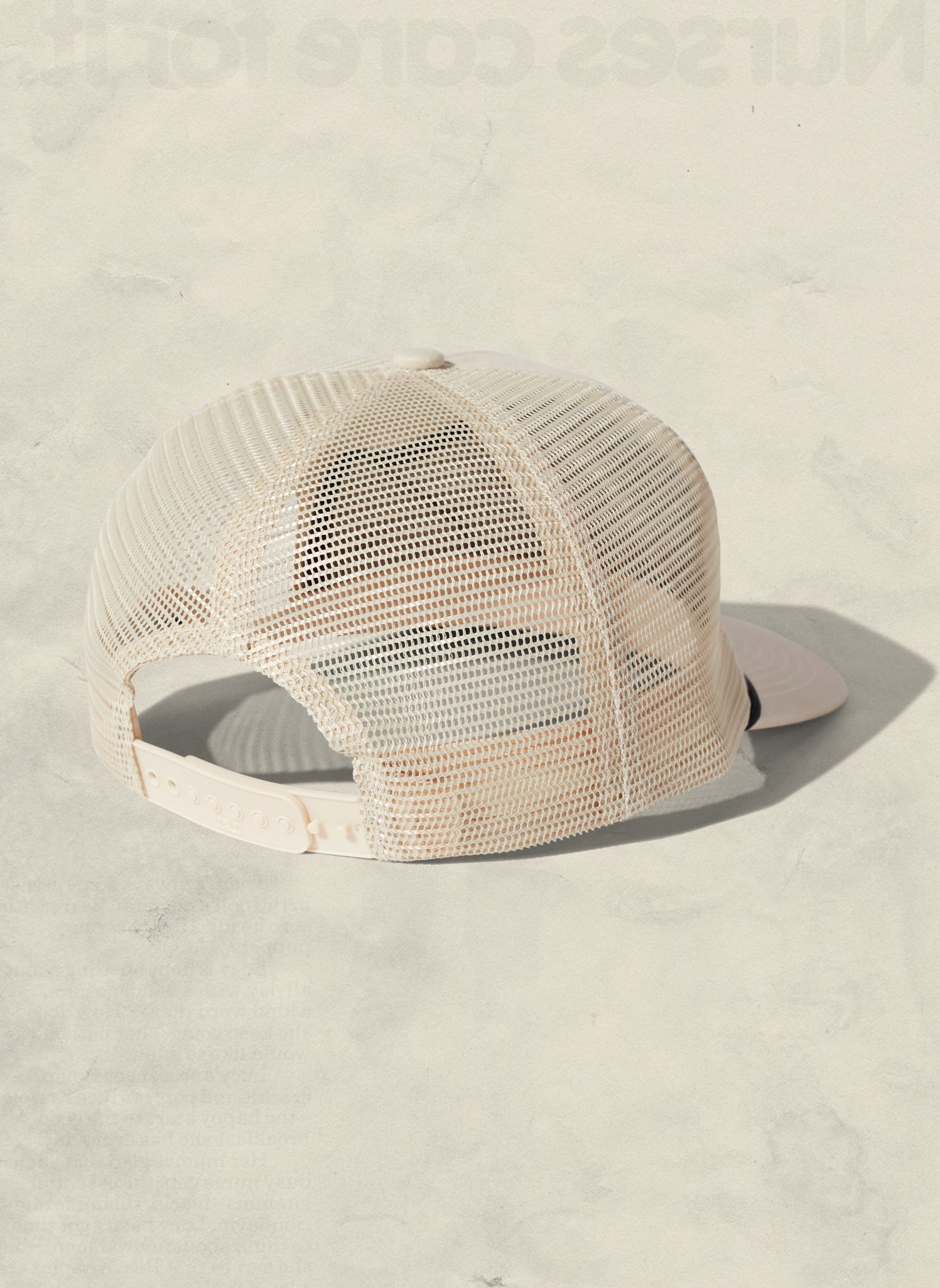 Brushed Cotton Rope Trucker Hat