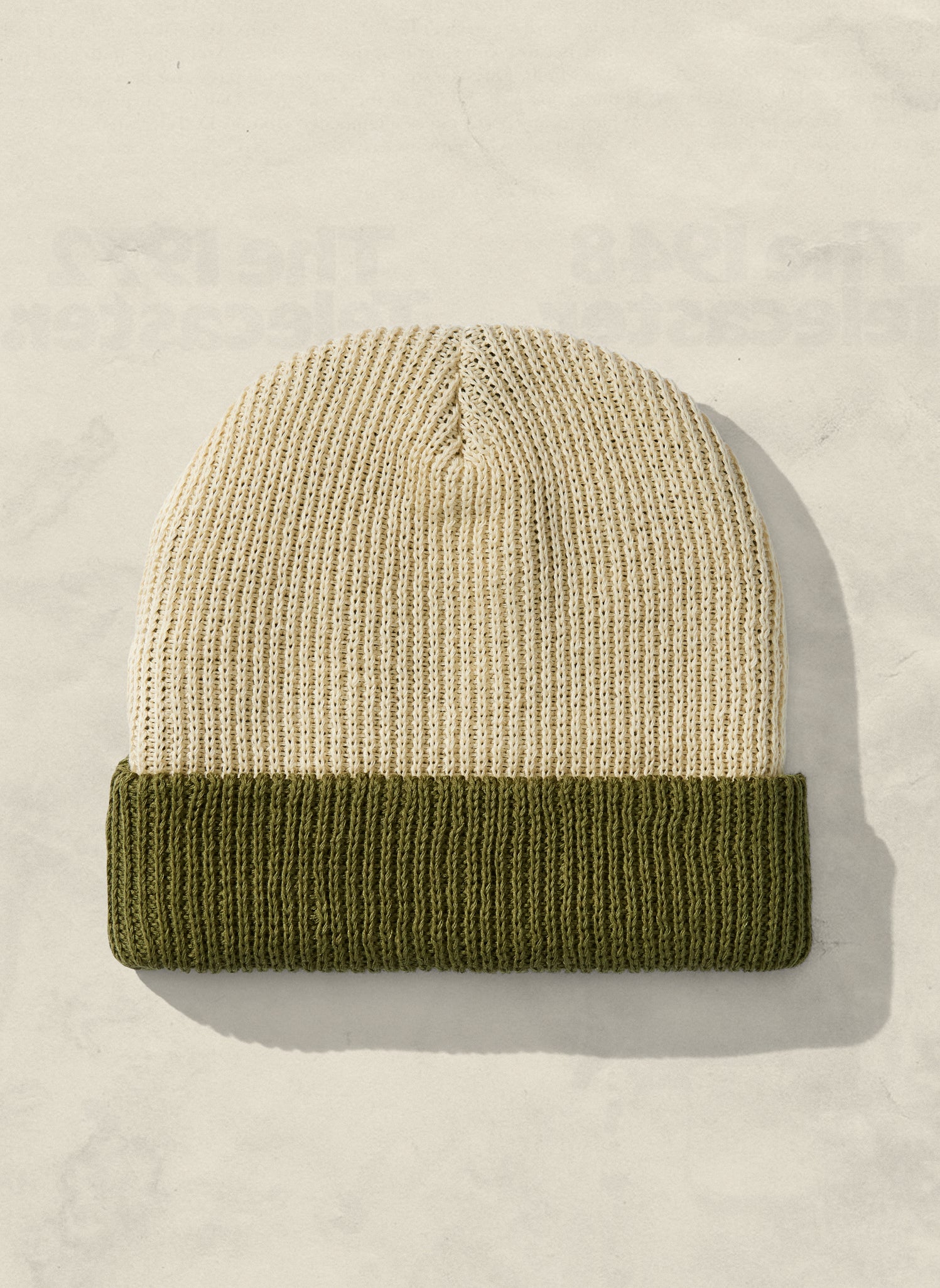 Two Tone Slacker Beanie