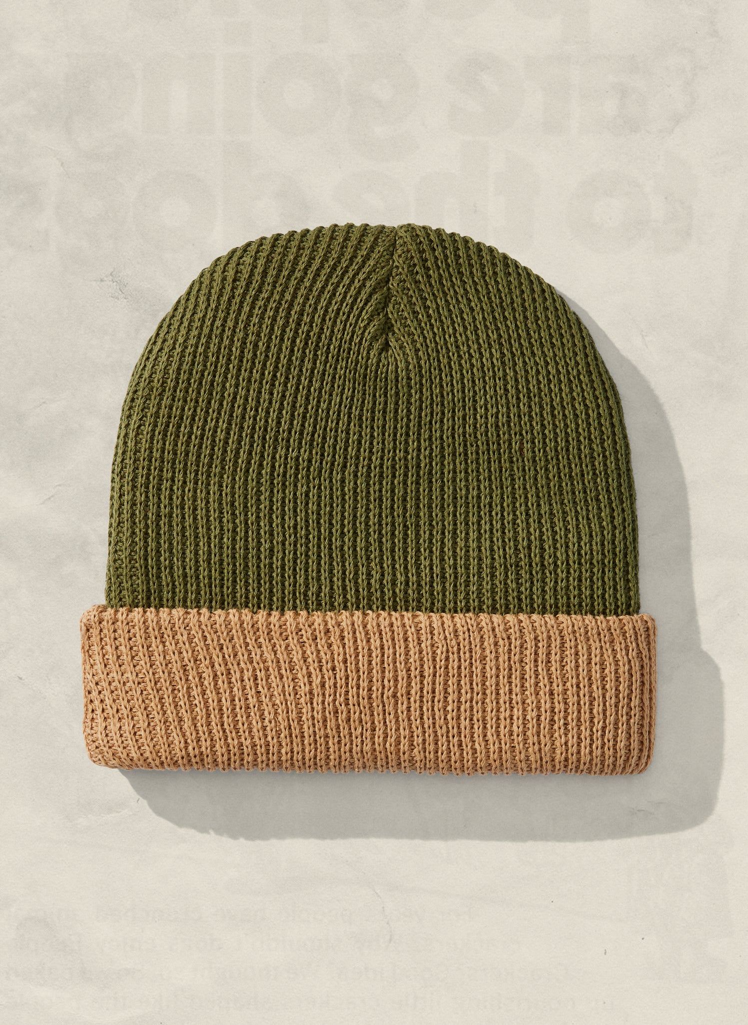 Two Tone Slacker Beanie