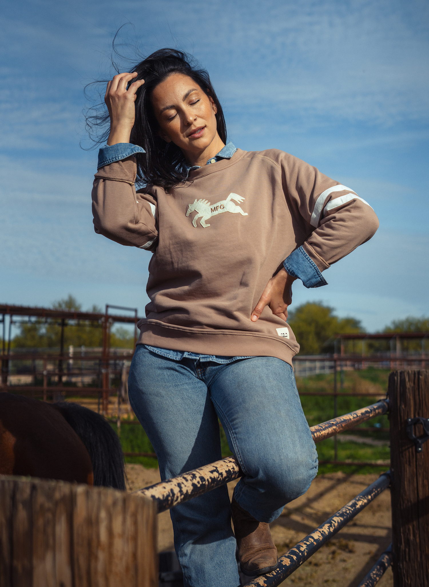 Giddy Up Crewneck