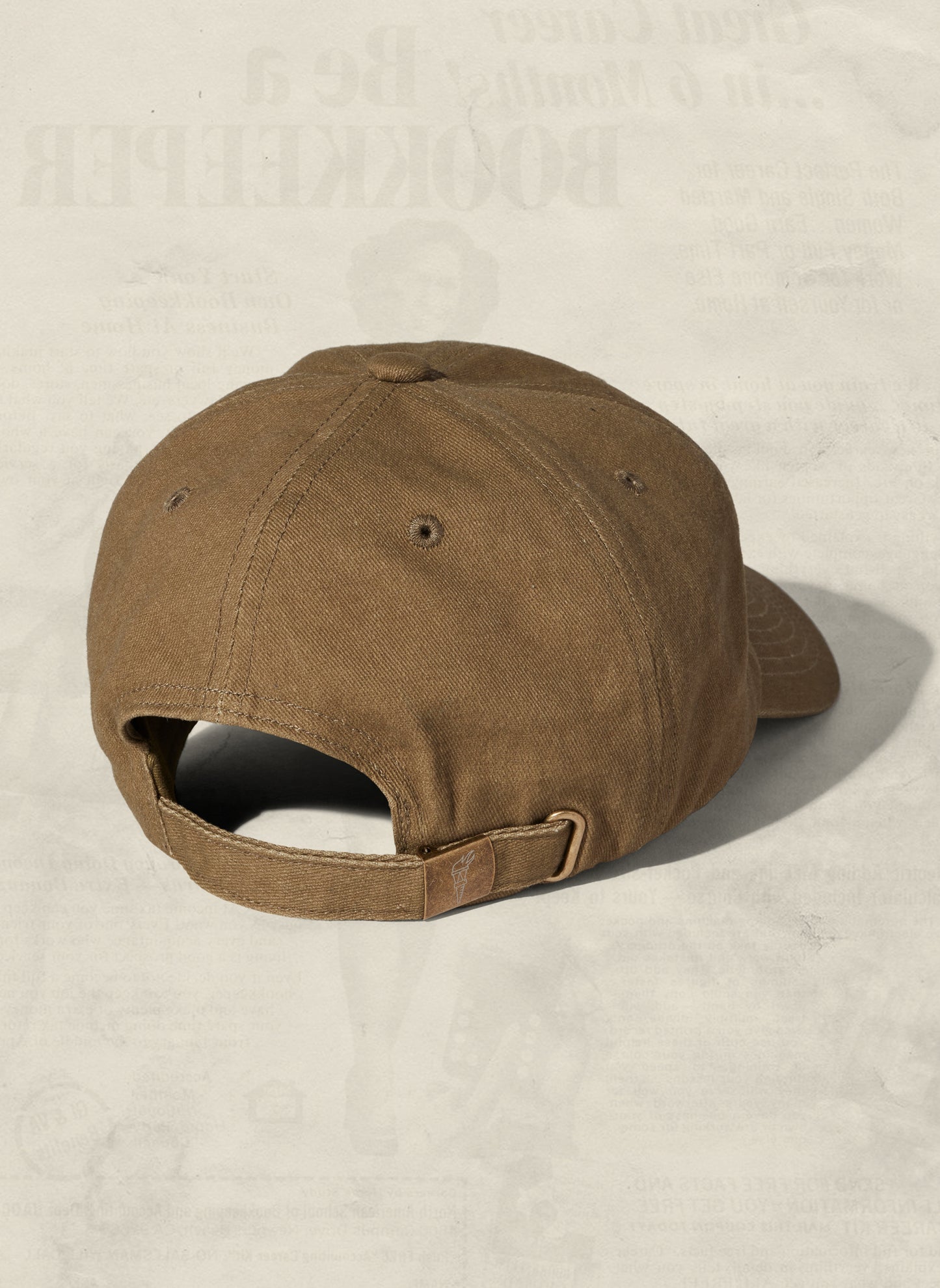 Weld Mfg Vintage Washed Brushed Cotton Unstructured Dad Hat. Comfy Laid Back Hats. Blank Hats for Creative Brands and Companies.