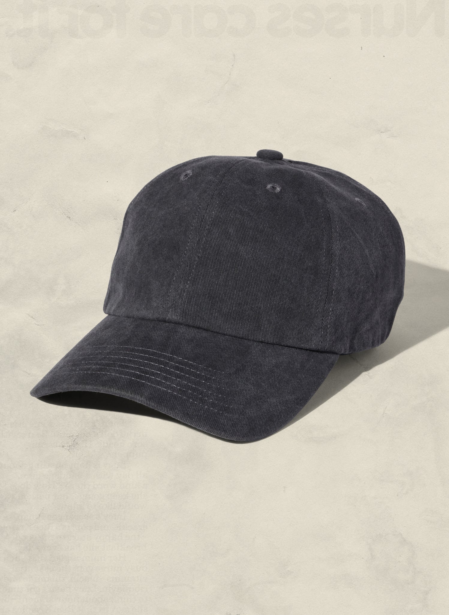 Weld Mfg Vintage Washed Brushed Cotton Unstructured Dad Hat. Comfy Laid Back Hats. Blank Hats for Creative Brands and Companies.