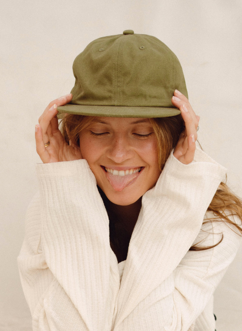 Big Kids Brushed Cotton Field Trip Hat (+11 Colors) Rust - Brushed