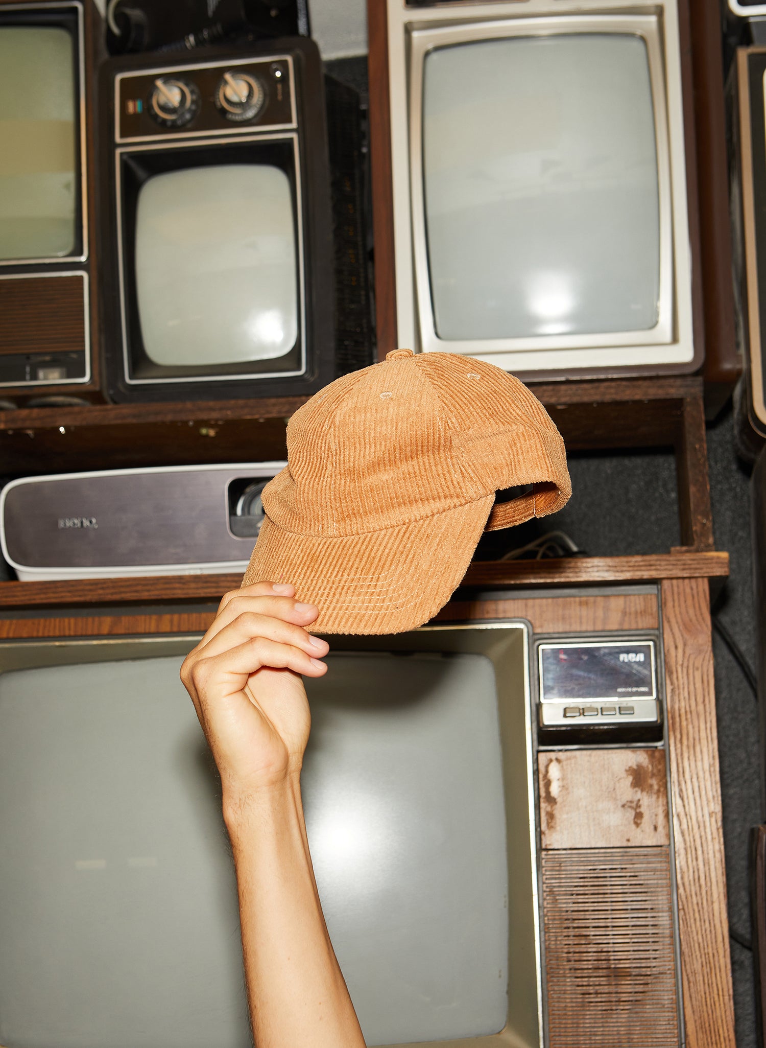 Weld Mfg Vintage Inspired Unstructured Corduroy Dad Hat. Laid back comfy cap. Wholesale Blank Hats for Creative Brands and Companies.