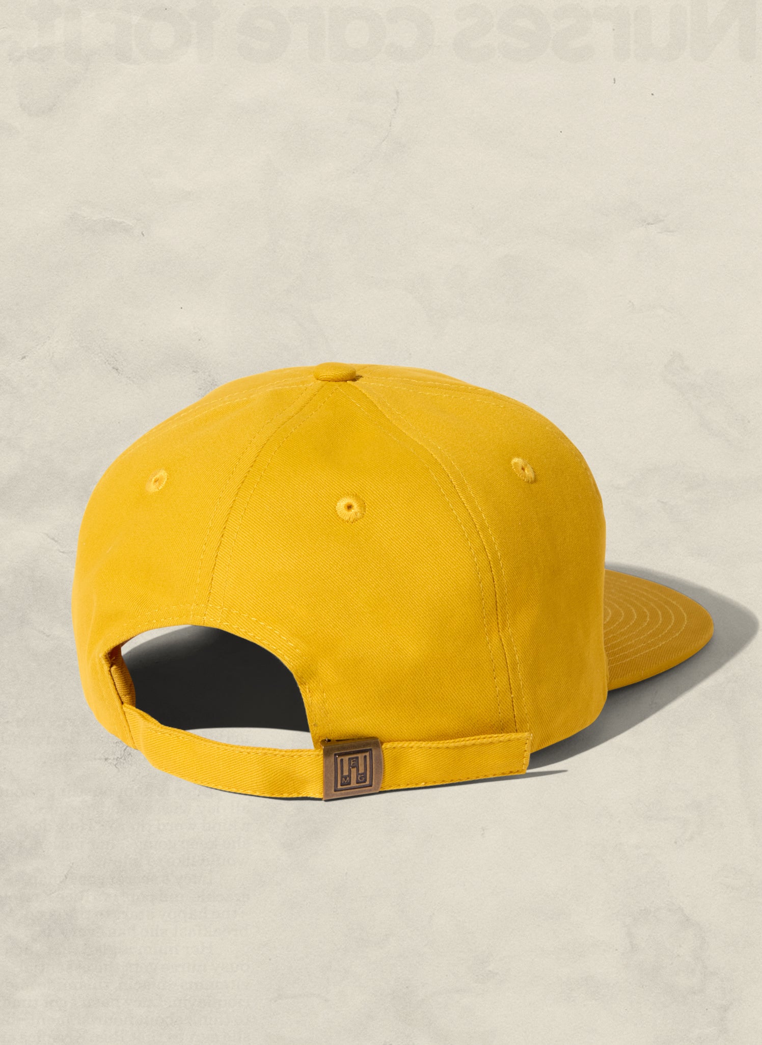WELD MFG Brushed Cotton Twill Field Trip Hat with unstructured 6-panel crown and adjustable strap, Buy these wholesale blank hats and easily customize the cap with embroidery or patch, Sun