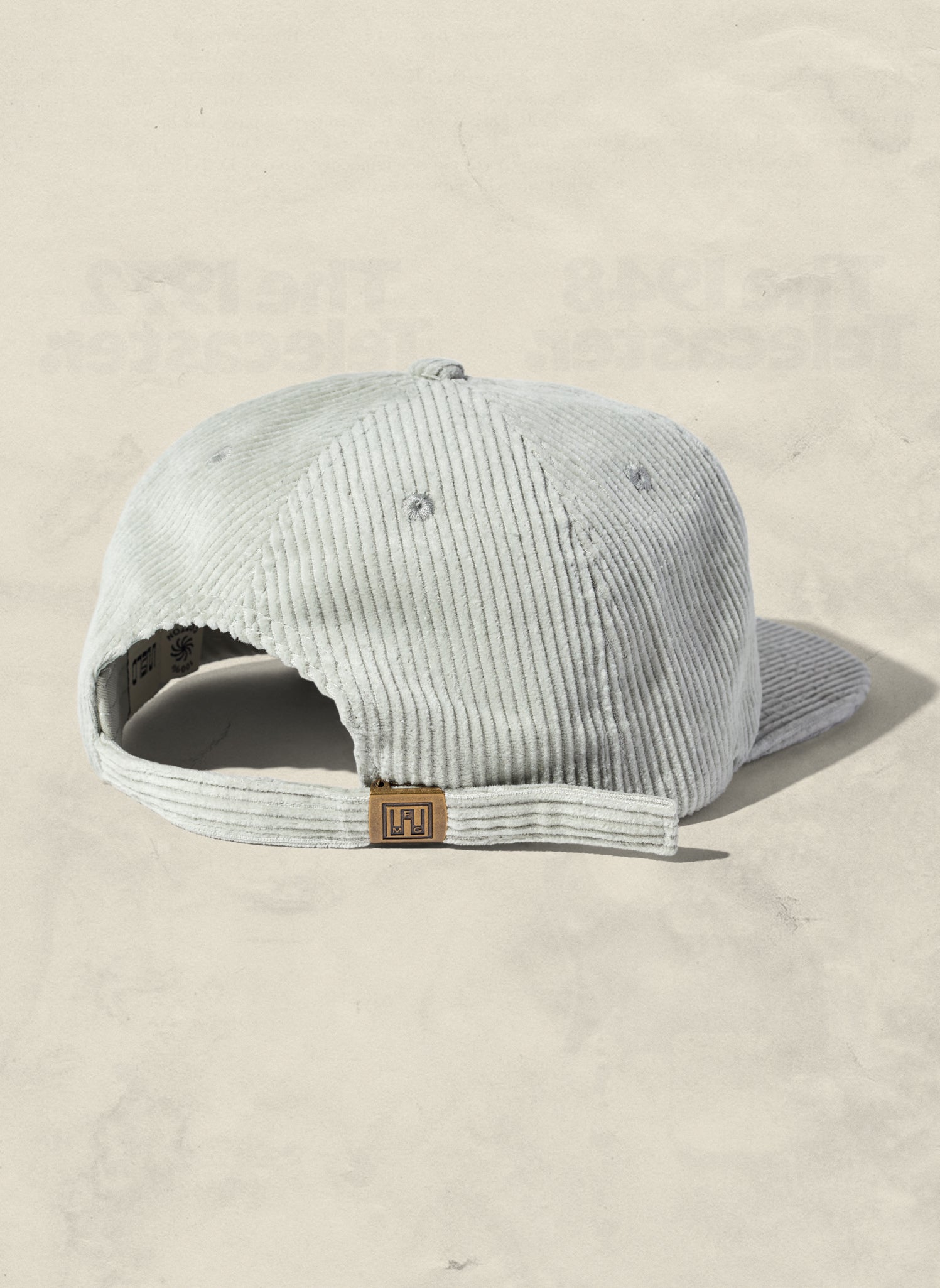 Weld Mfg Field Trip Hat-Unstructured 5 panel corduroy snapback hat, vintage inspired baseball hat, Wolf