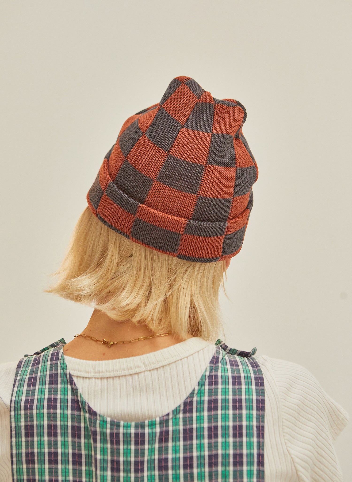 Weld Mfg Checkerboard Beanies | Best Blank Wholesale Hats | Warm Comfy Beanie Hats | Knit Beanies | Hemp Hats | Hemp Beanies | Hemp Clothing | Wholesale Hat Sourcing