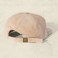 Weld Mfg Field Trip Hat - Unstructured 5 panel corduroy strapback hat, vintage inspired baseball hat, cream