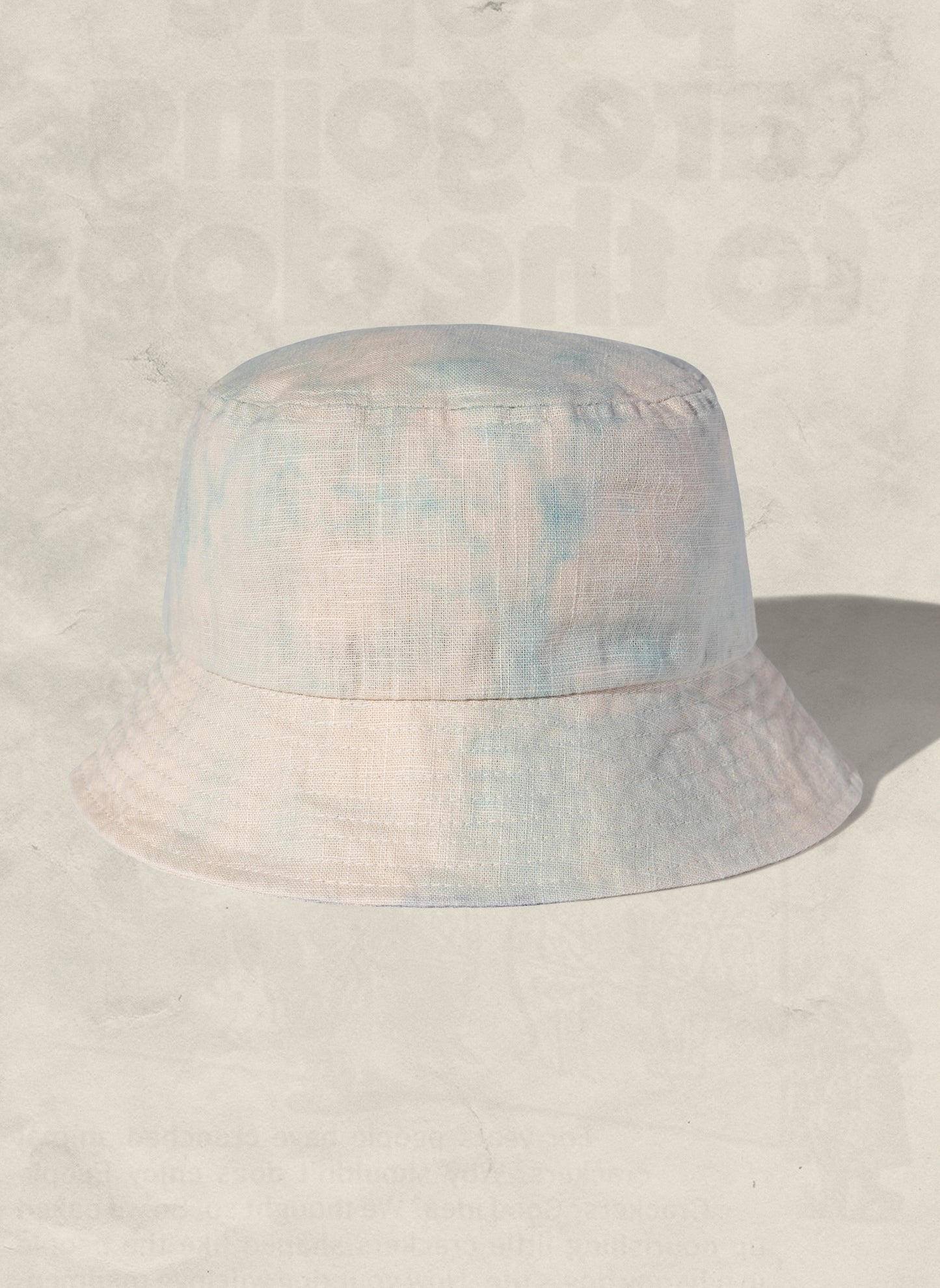 Tie Dye Hemp Bucket Hat