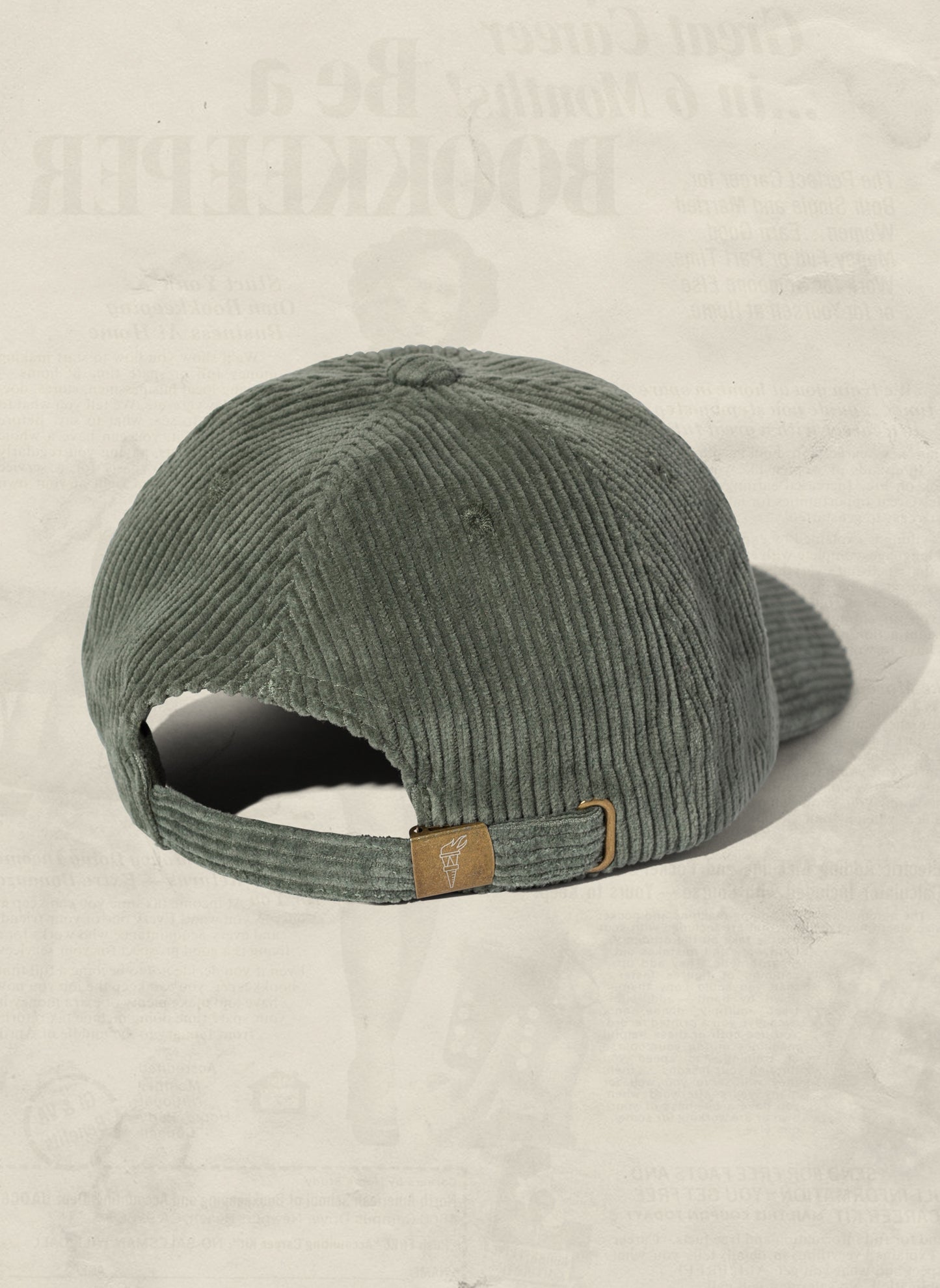 Soft Unstructured Corduroy Dad Hat in Vintage Unique Earthy Colors by Weld Mfg