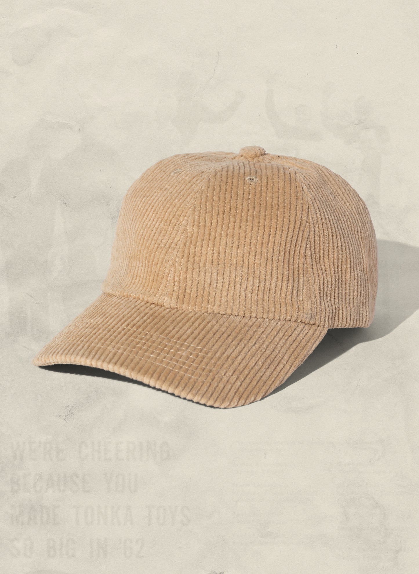 Soft Unstructured Corduroy Dad Hat in Vintage Unique Earthy Colors by Weld Mfg