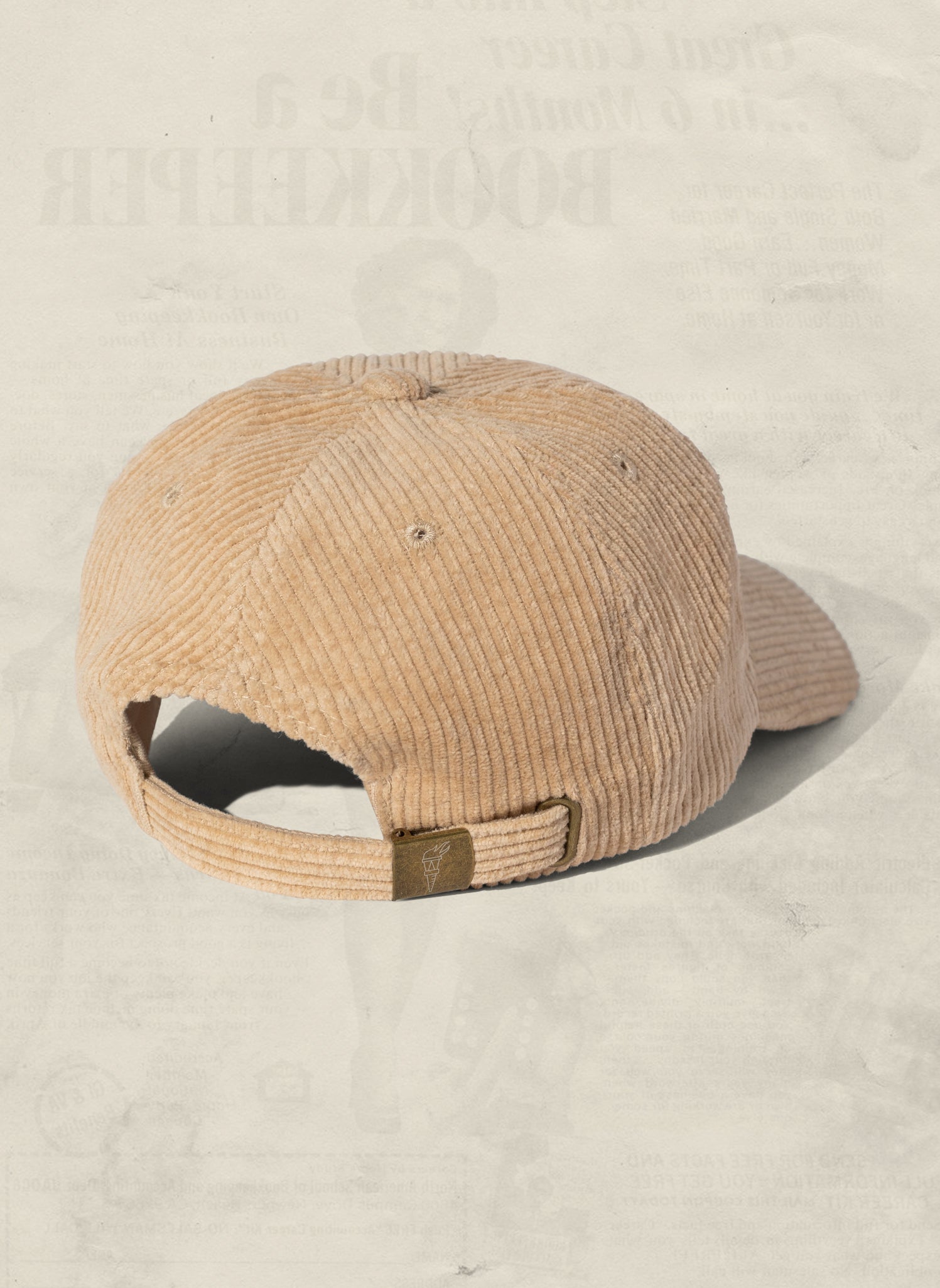 Soft Unstructured Corduroy Dad Hat in Vintage Unique Earthy Colors by Weld Mfg