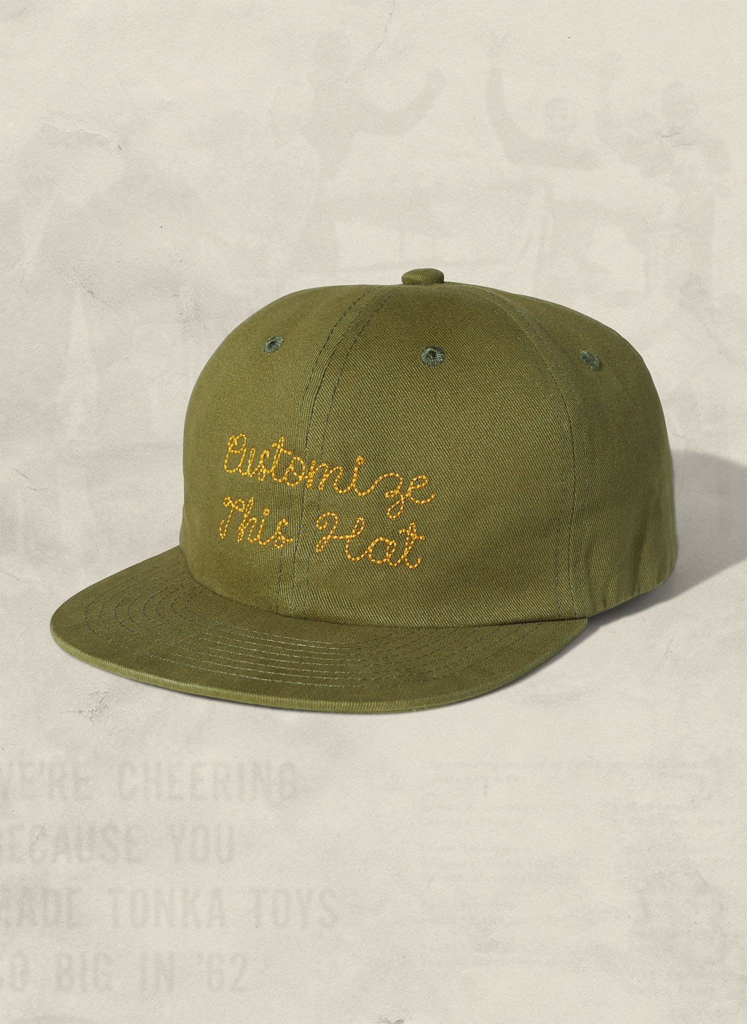 Souvenir Stitch Hats - Personalize 1 Hat with your name, favorite saying, slogan and/or one of our icons! Customize One Hat as a Gift.