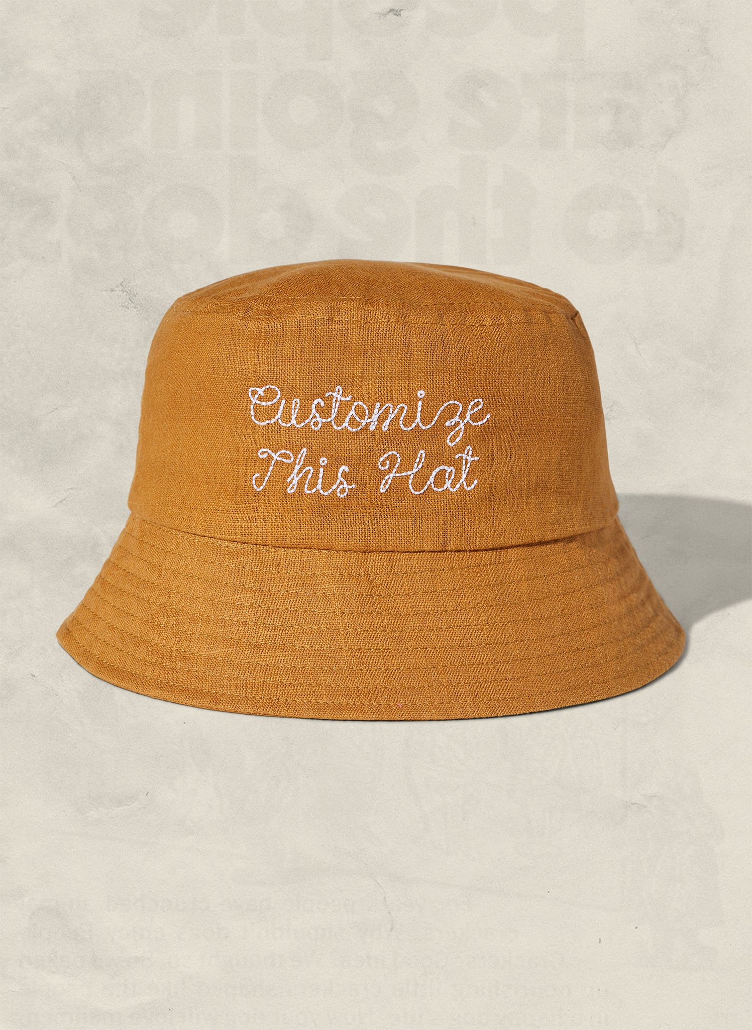 Souvenir Stitch Hats - Personalize 1 Hat with your name, favorite saying, slogan and/or one of our icons!